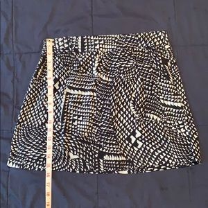 ForeverXX1 black n white circle skirt